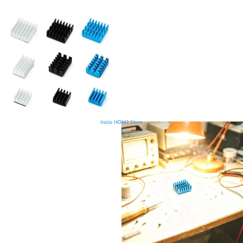 Heatsink Aluminum - シングルボードコンピュータに使いやすいアルミリブボードパーツを備えたA5YDヒートシンクセット