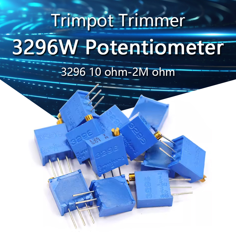 Potentiometer 10K - 5-50 個 3296W 3296 50 100