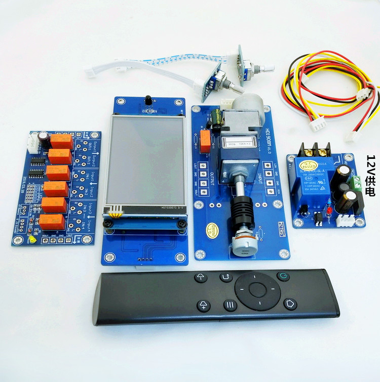 Potentiometer 10K - カラースクリーンポテンショメータ ALPSS27 タイプリモートボリューム調整プリアンプ DIY オーディオファンオーディオ 10k.20k.50k