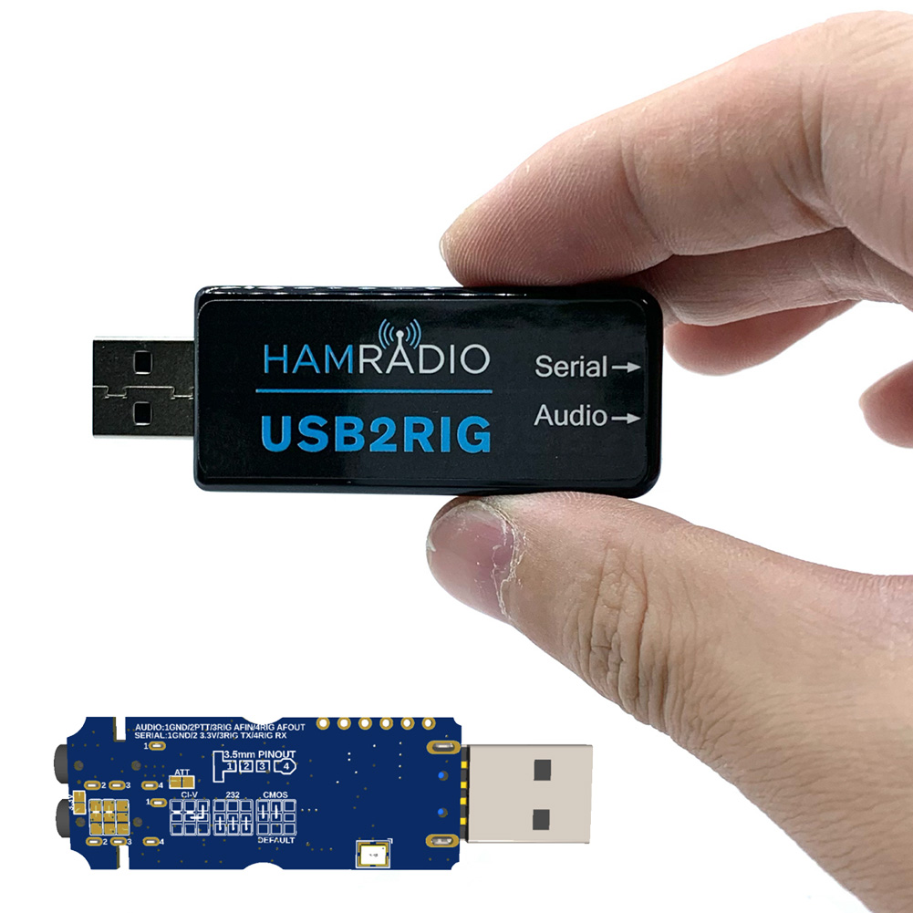 Usb Sound Card - USB2RIG ラジオ用USBサウンドカードコネクター。VOX制御機能付きPTTに対応。KENWOOD、YAESU、ICOM用USBサウンドアダプター、USBオーディオアダプター。