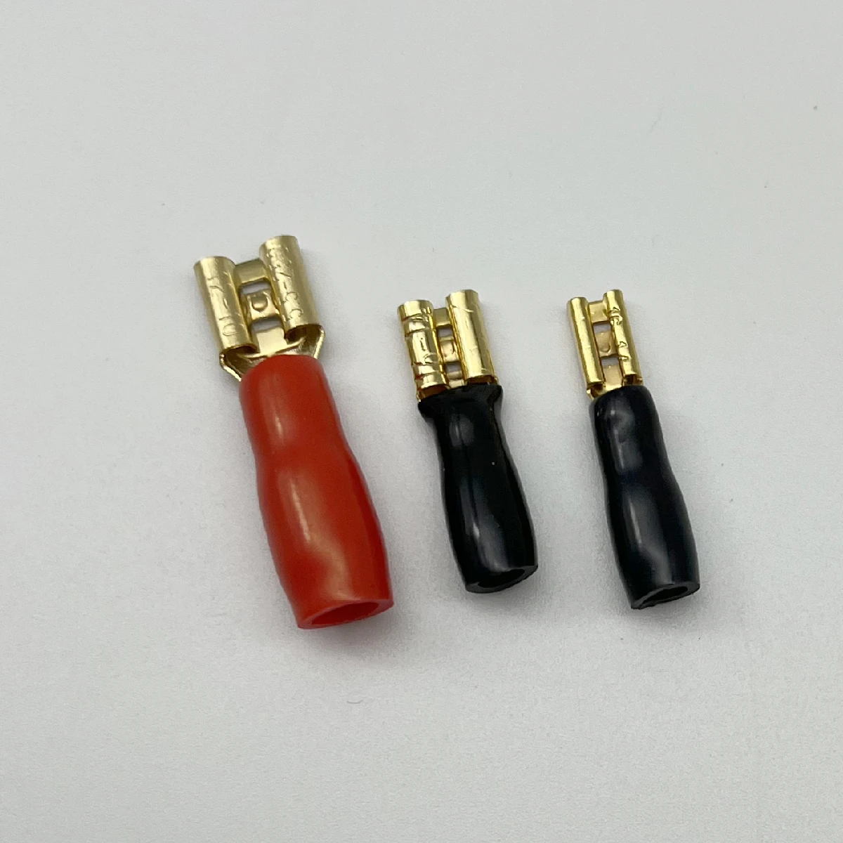Speaker Terminal - 純銅製の金メッキスピーカー,2.8/4.8/6.3端子,家庭用,車両用