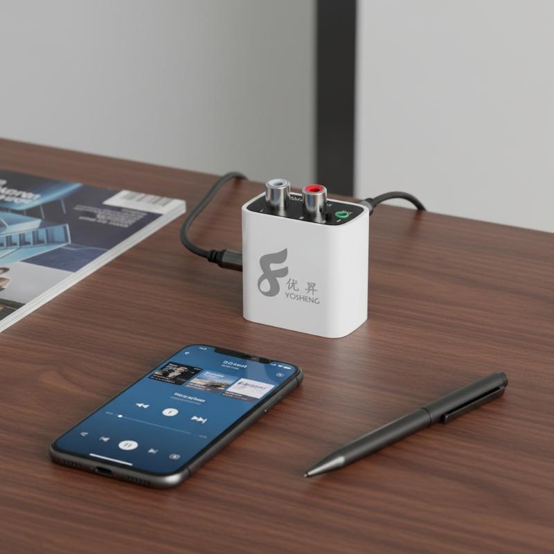 Speaker Wire - 古いステレオ用Bluetoothレシーバー ワイヤレスオーディオアダプター 低遅延ロスレスサウンド 有線スピーカー用 家庭用 車用