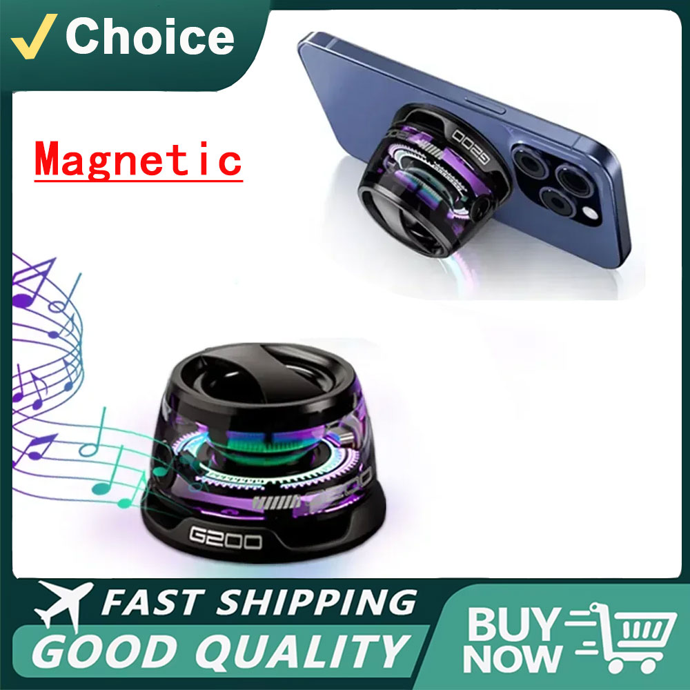 Full Range Speaker - ポータブル Bluetooth スピーカー G200 RGB 照明磁気スピーカー