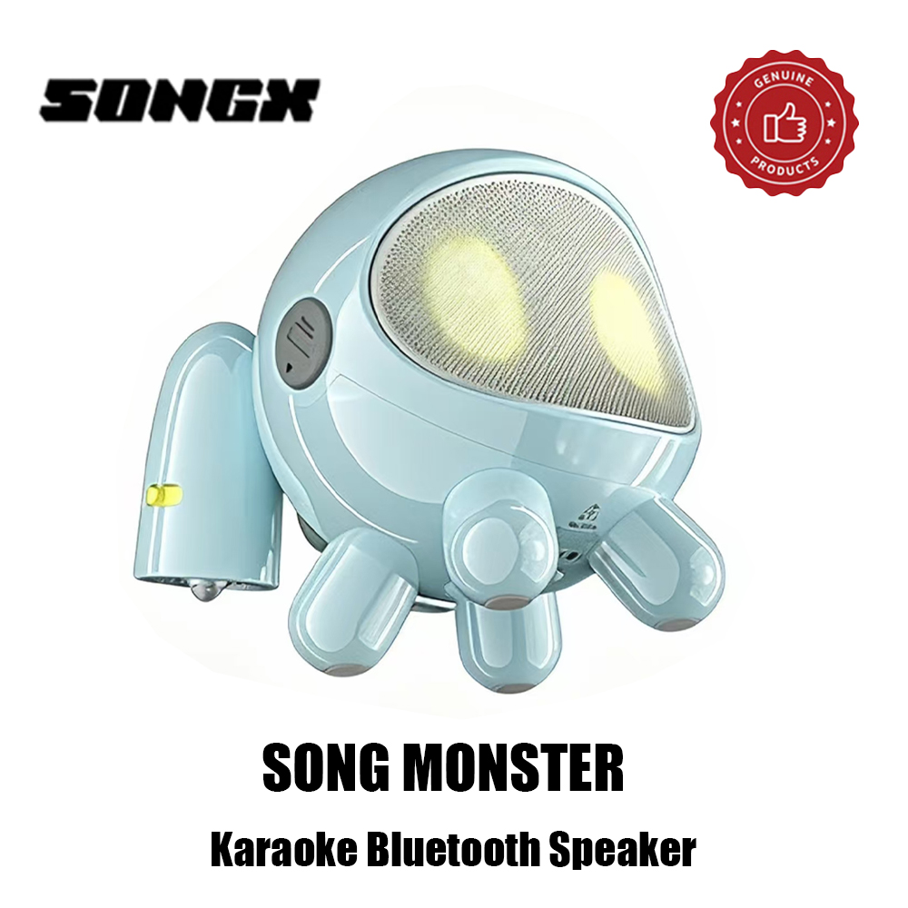 Full Range Speaker - SONGX SONGMONSTER かわいいロボットカラオケ Bluetooth スピーカー 2