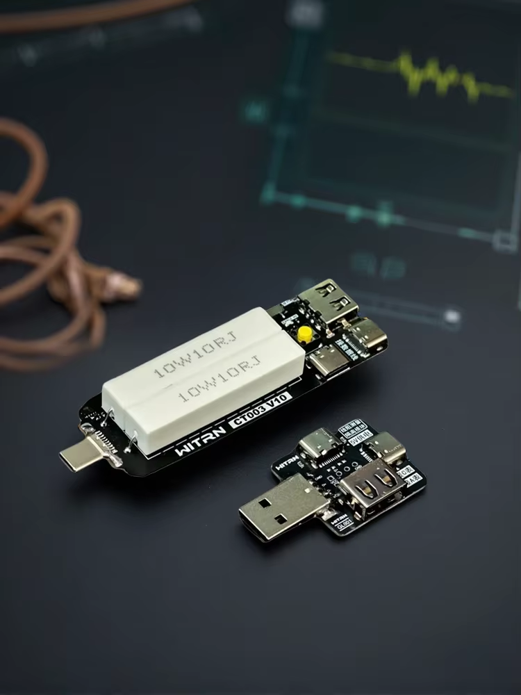 Dac Board - WITRN USB-C電子負荷純抵抗負荷多機能アダプターボード、K2電圧電流計用リップル抵抗テスト