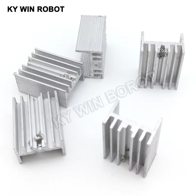 Heatsink Aluminum - 10 個アルミ TO-220 ヒートシンク TO 220