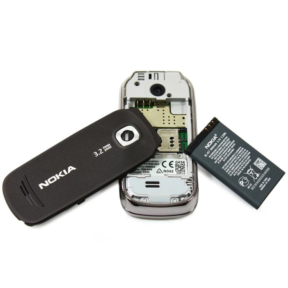 Nokia 7230 3G スライド式携帯電話 WCDMA  - Usb Sound Card のレビューと価格