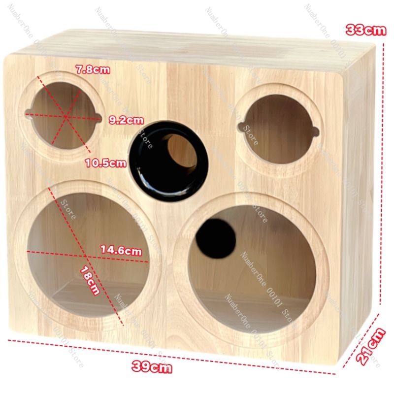 6.5インチ2ウェイ スピーカー用空キャビネット ラビリンス - Speaker Enclosure のレビューと価格