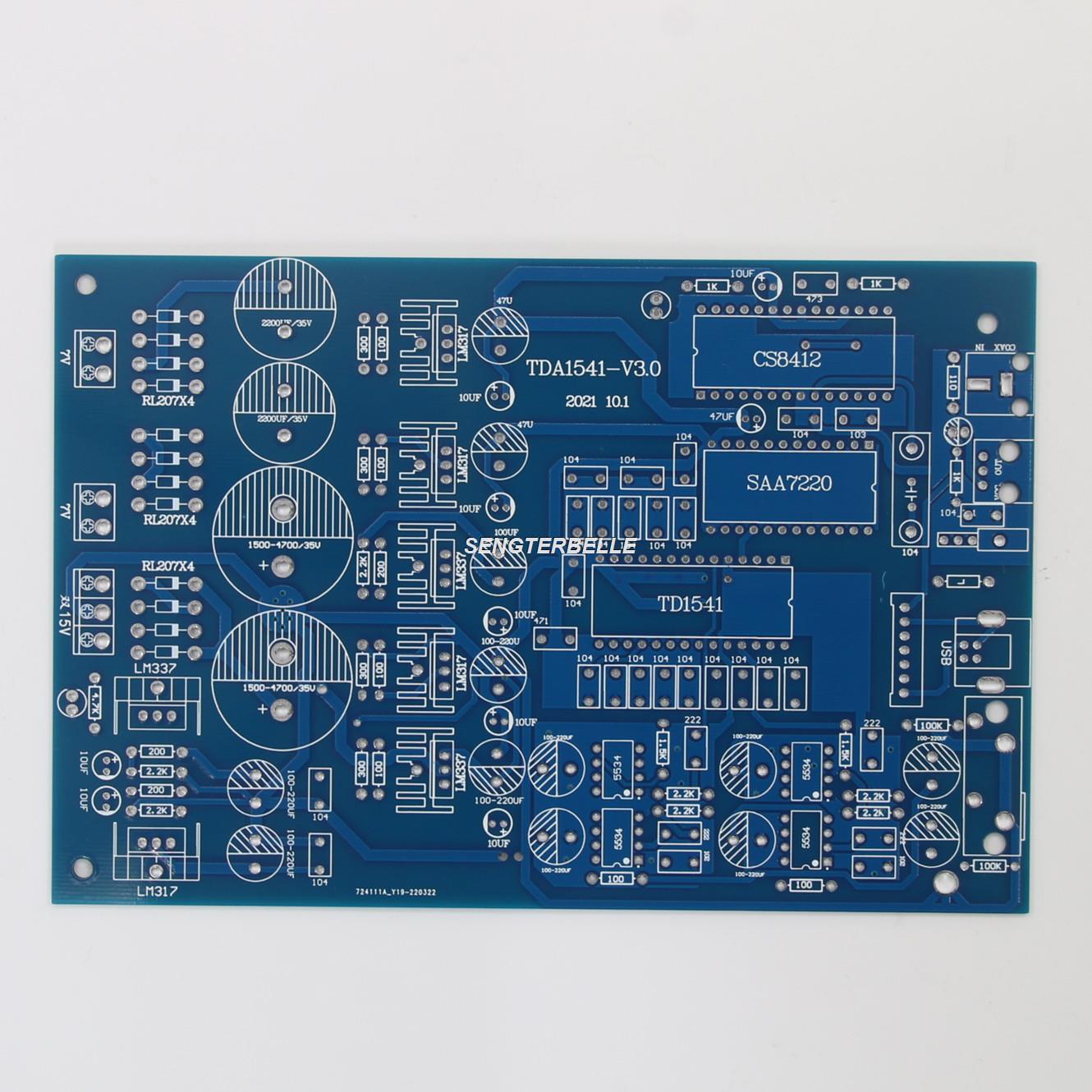 HiFi 1PC TDA1541+CS8412 ステレオオー - Dac Board のレビューと価格