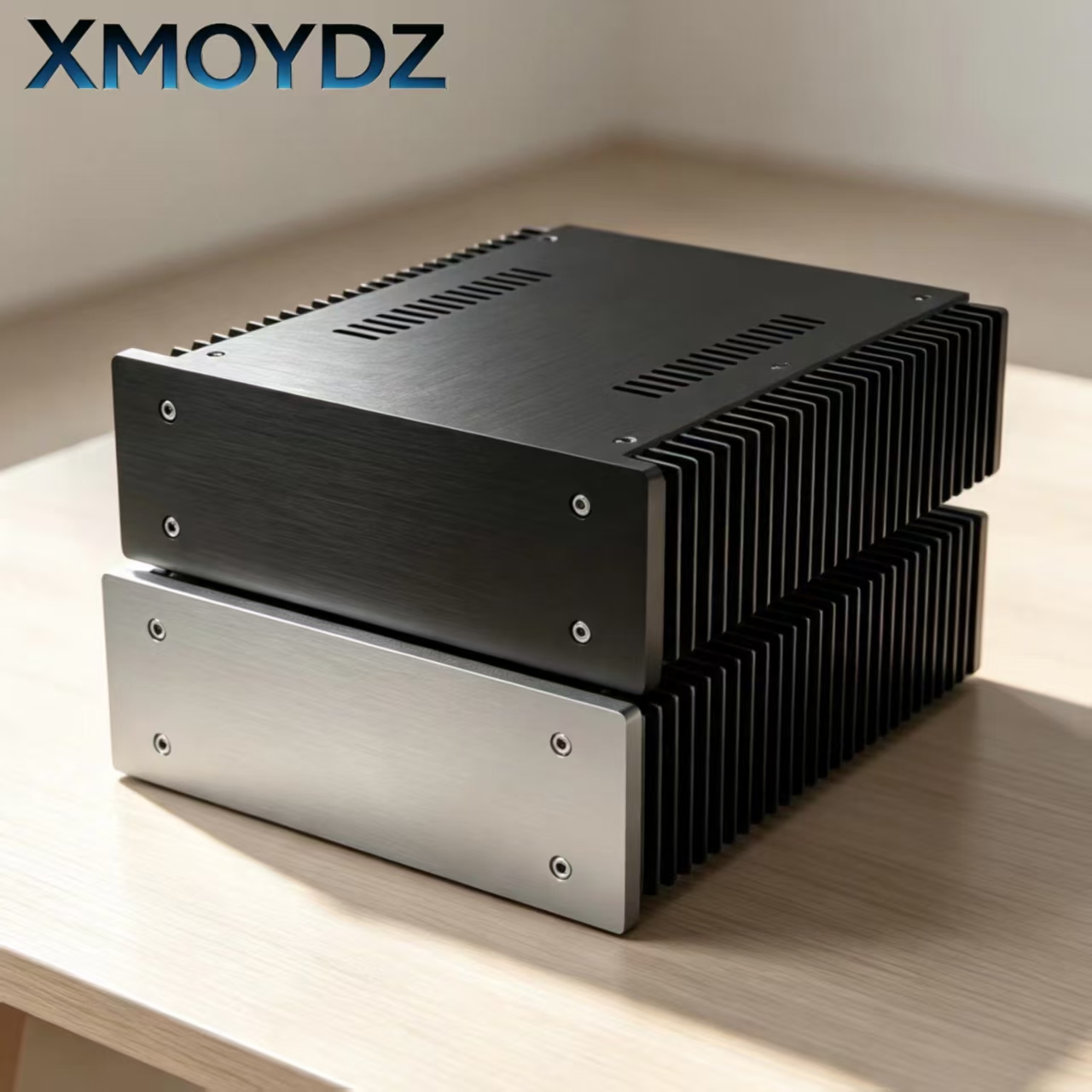 両面ヒートシンク付きオールアルミ製HiFiアンプシャーシ D - Speaker Enclosure のレビューと価格