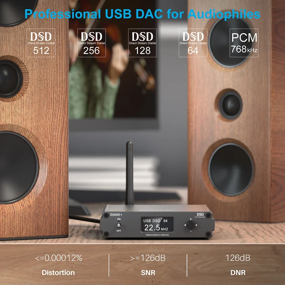 新しい Lavaudio DS600+ USB ES9038 - Audio Dac のレビューと価格
