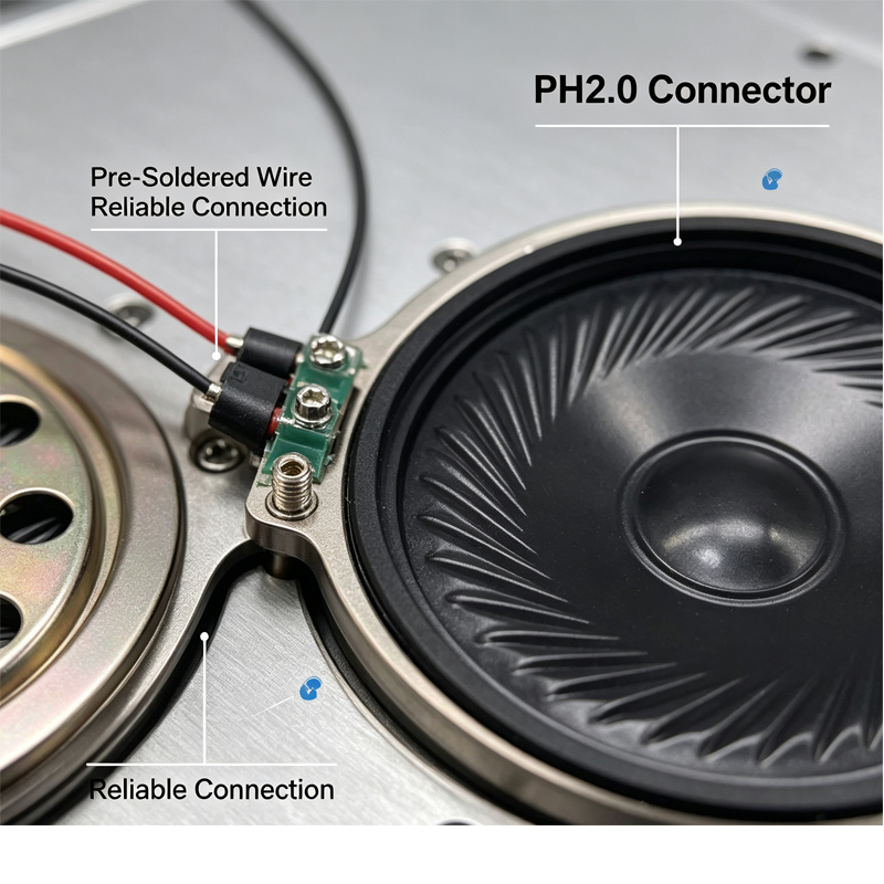 2個入り 新型超薄型スピーカー 8オーム 0.5ワット 0. - Speaker Wire のレビューと価格