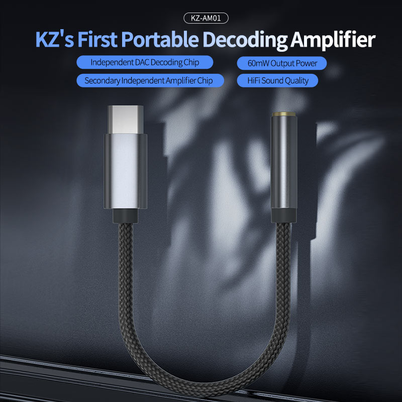 KZ AM01 -オーディオアダプター,32ビット/3.5  - Audio Dac のレビューと価格