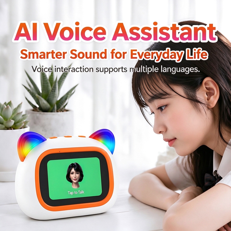 AIスマートスピーカー 4.0インチHD TFTディスプレイ - Full Range Speaker のレビューと価格