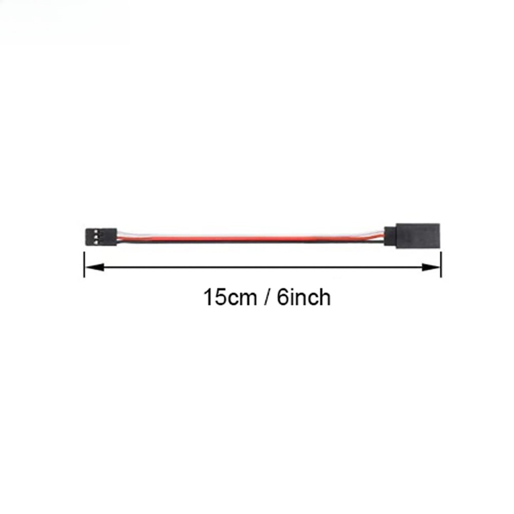 10個入り 3ピン サーボ延長ケーブル（メス-オス） RCサ - Rca Cable のレビューと価格