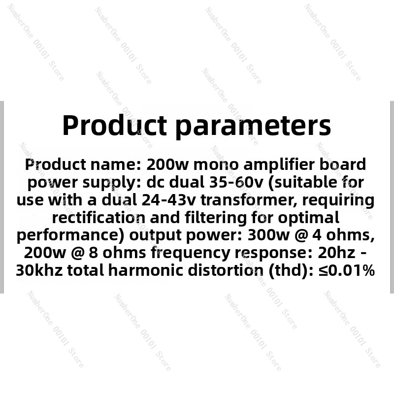 アップグレードされた200WモノラルHiFiパワーアンプボー - Hifi Amplifier Board のレビューと価格