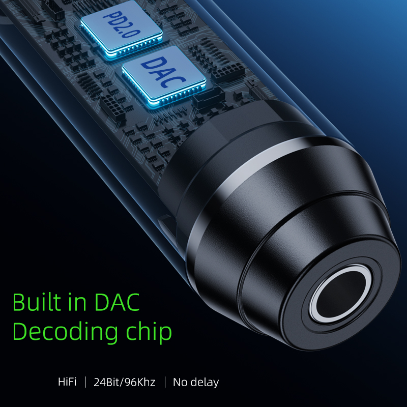 Piva 40cmケーブル 2-in-1急速充電コンバーター - Audio Dac のレビューと価格