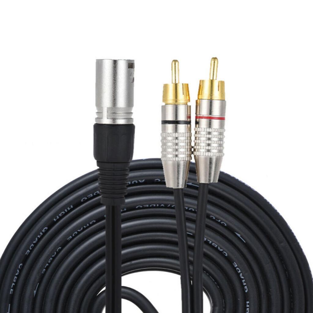 XLRオーディオ分配ケーブル、RCAデュアルオスコネクター、 - Rca Cable のレビューと価格