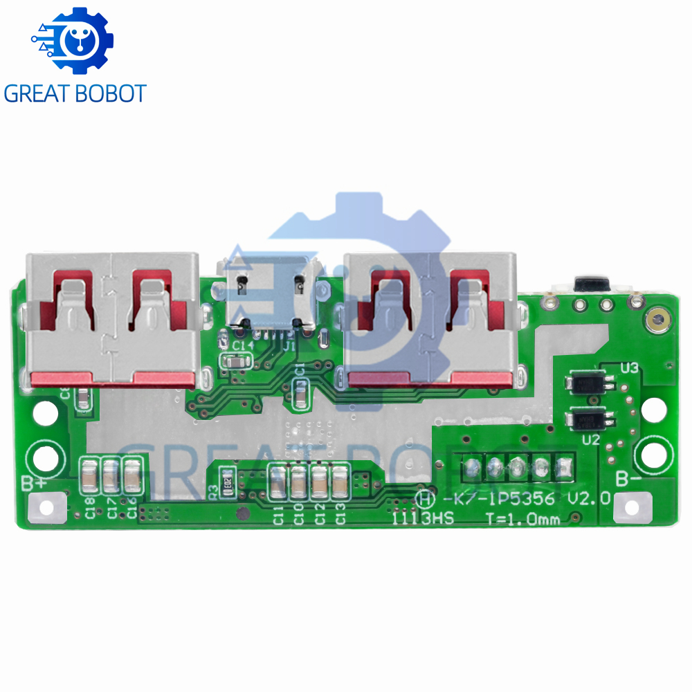 5V 3A リチウム電池デジタルディスプレイ高速充電モジュー - Pcm5102 のレビューと価格