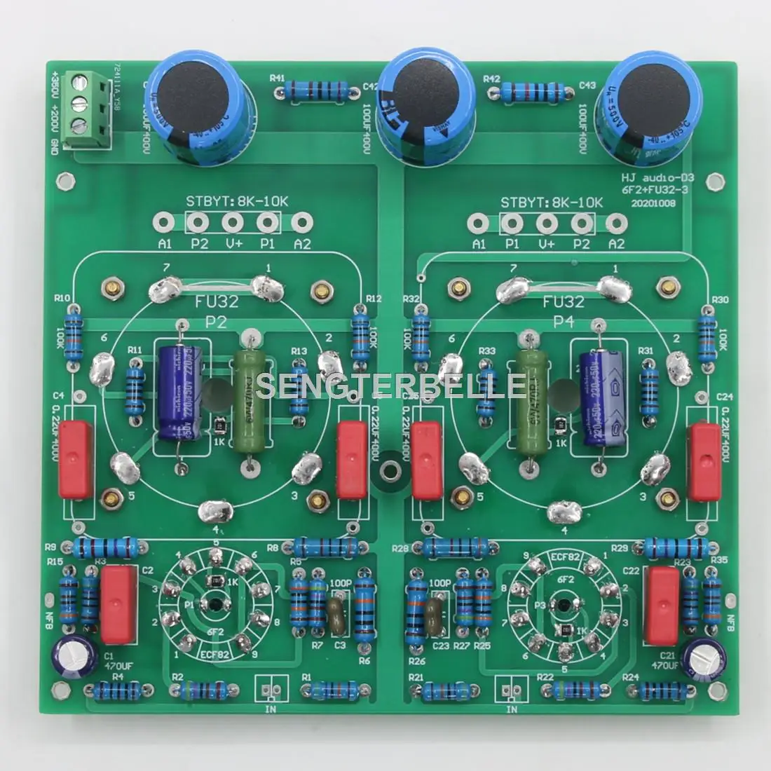 HiFi FU32+ 6F2 ステレオ真空管アンプボード P - Hifi Amplifier Board のレビューと価格