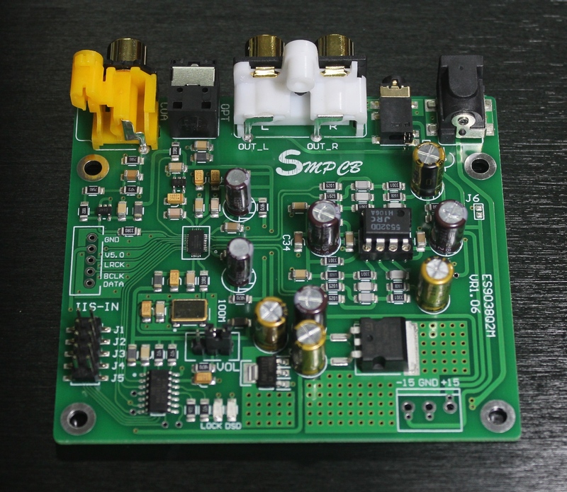 ES9038 Q2M DAC DSD デコーダ ボードは I - Dac Board のレビューと価格