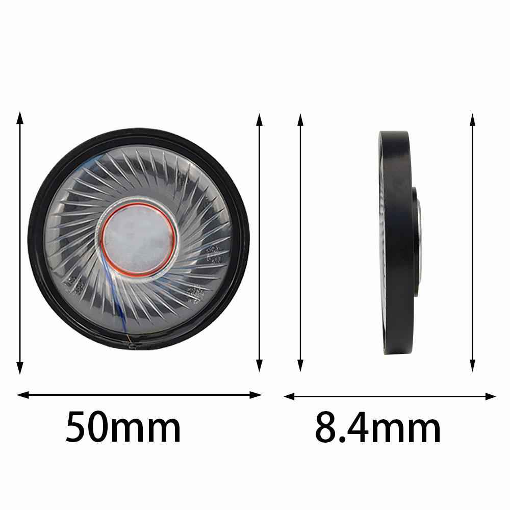 QIGOM 50 ミリメートルヘッドセットドライバー Hif - Diy Headphone のレビューと価格