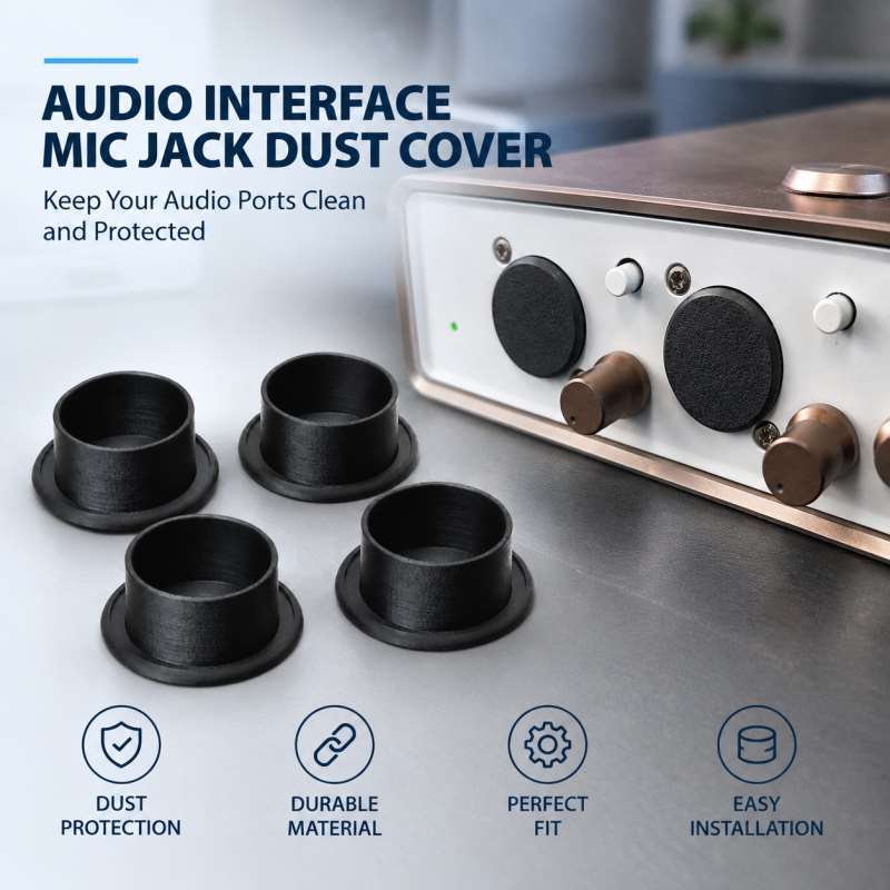 オーディオインターフェース用マイクジャック防塵カバー、サウン - Audio Interface のレビューと価格