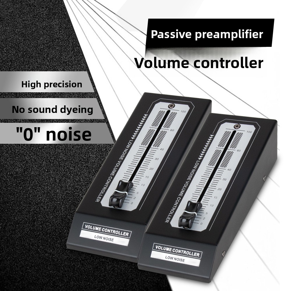 小型・低ノイズのボリュームコントローラー。外部電源を必要とし - Passive Preamp のレビューと価格