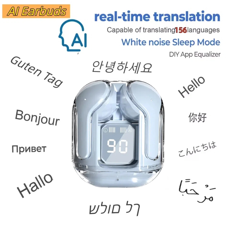 AI翻訳 Bluetoothイヤホン マジックアプリ 156 - Full Range Speaker のレビューと価格