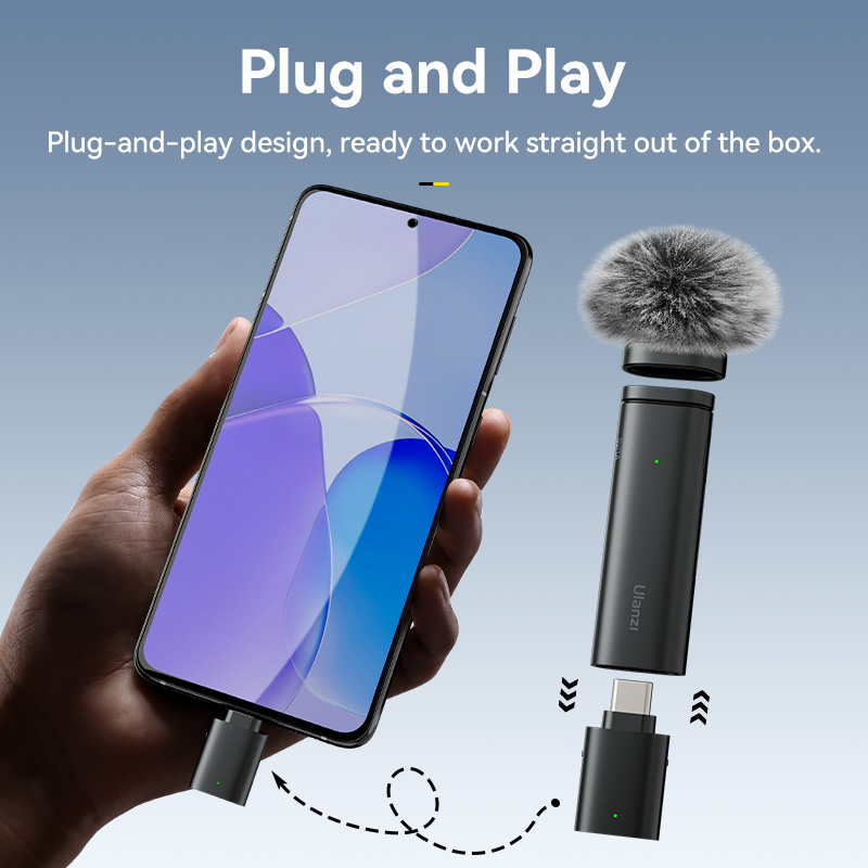 Ulanzi WM-10 Wireles ラベリアマイク 1 - Microphone Capsule のレビューと価格