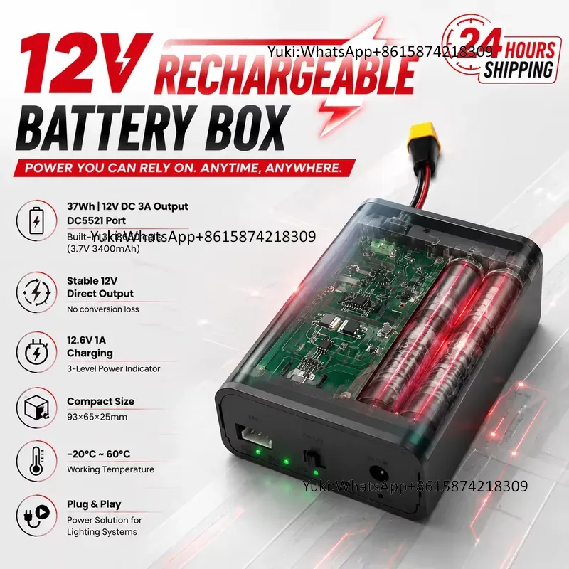 Wintai-Tech 12V充電式LED照明システム（スピ - Speaker Kit のレビューと価格