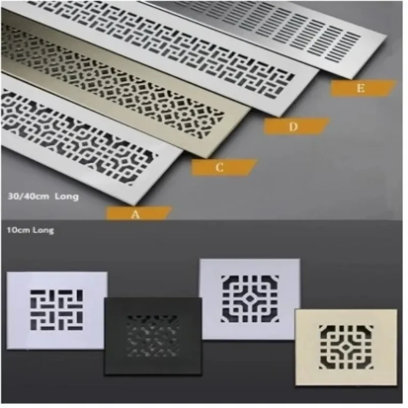 高品質の長方形のアルミニウム製エアコンカバー,クローゼット, - Ventilation Grille Aluminum のレビューと価格
