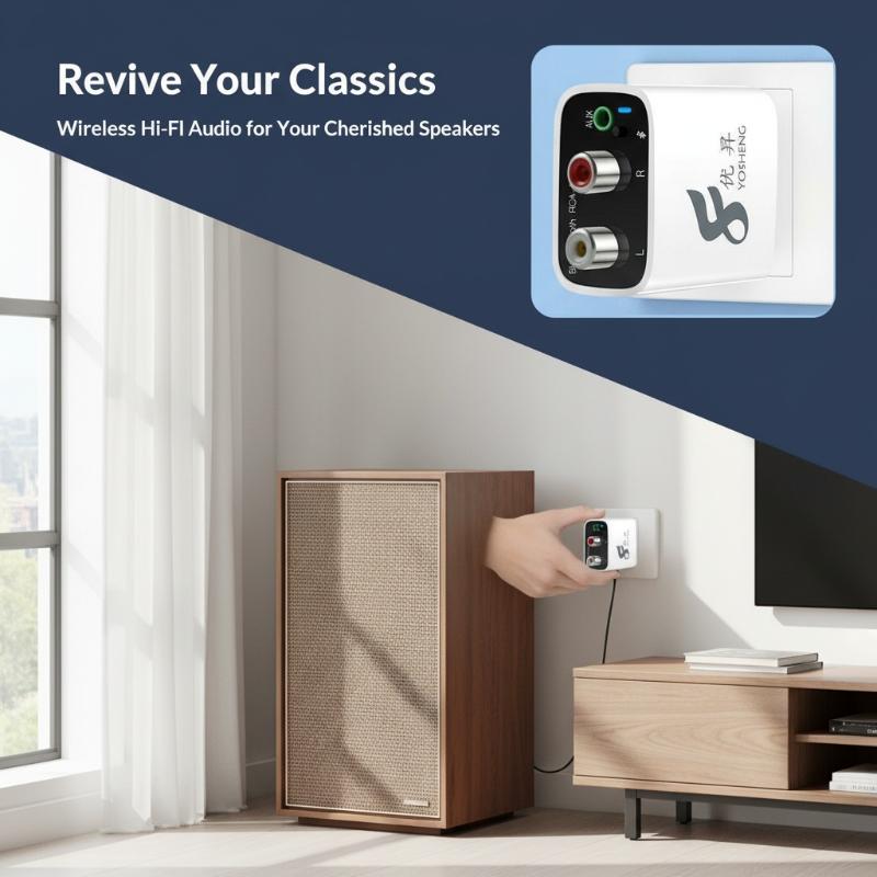 Bluetooth受信機、長距離ワイヤレスオーディオアダプタ - Speaker Wire のレビューと価格