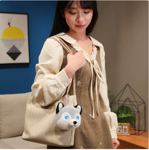 AI搭載のスマートハスキーぬいぐるみ。会話機能付きで、お子様 - Subwoofer のレビューと価格
