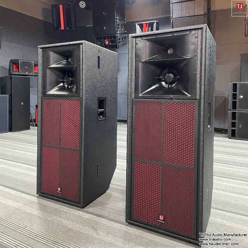 デュアル15インチ3ウェイフルレンジスピーカー屋外プロ用PA - Full Range Speaker のレビューと価格