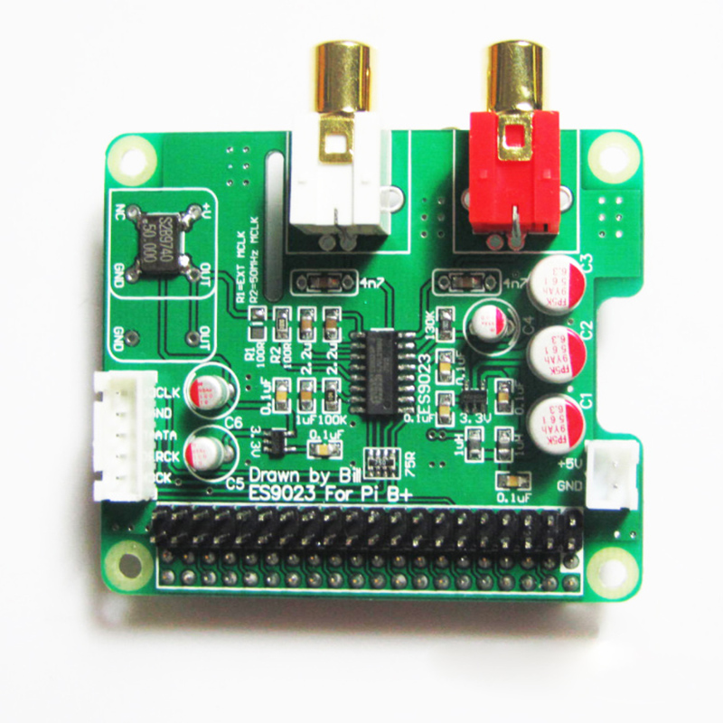 I2S hifi dacデジタルオーディオサウンドカードES - Dac Board のレビューと価格