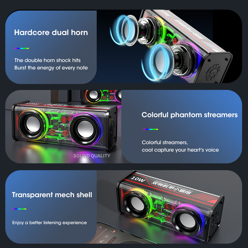 V8 TWS Bluetooth 5.0 ポータブル デュア - Speaker Driver のレビューと価格