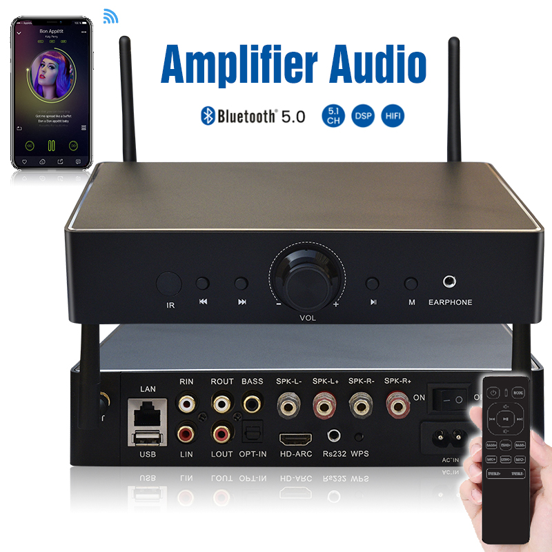 WA60 60W*2 ESS9023 WiFi HiFiステ - Class D Amplifier のレビューと価格