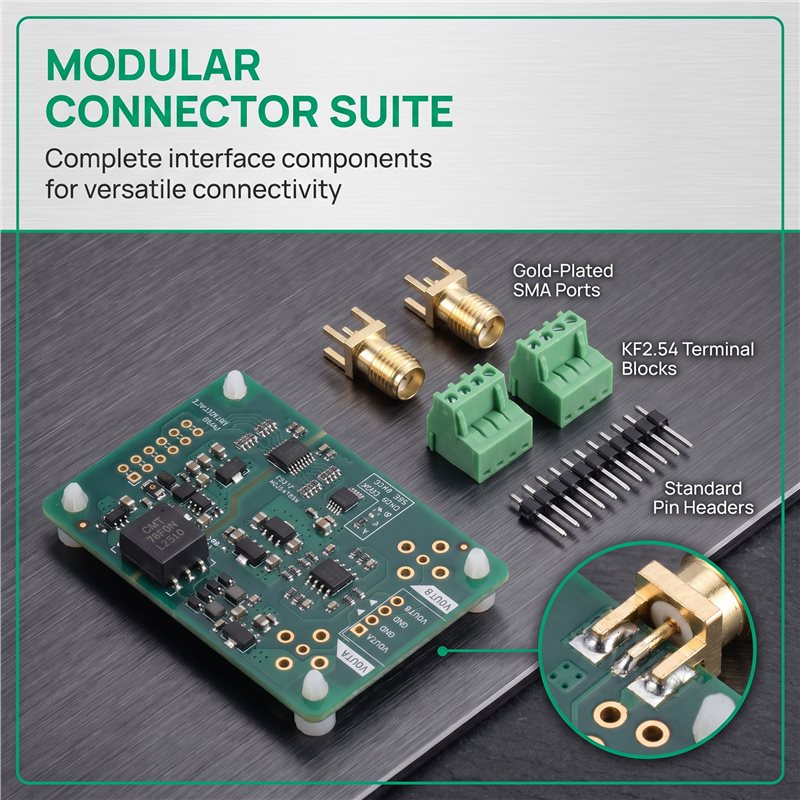 DAC8563 16ビット絶縁型デュアルチャンネルデジタル- - Dac Board のレビューと価格