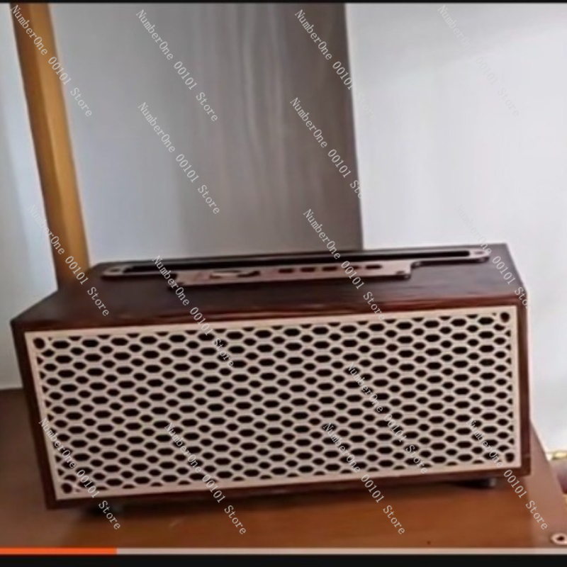 大音量のサブウーファー出力を備えたレトロな木製Bluetoo - Speaker Driver のレビューと価格