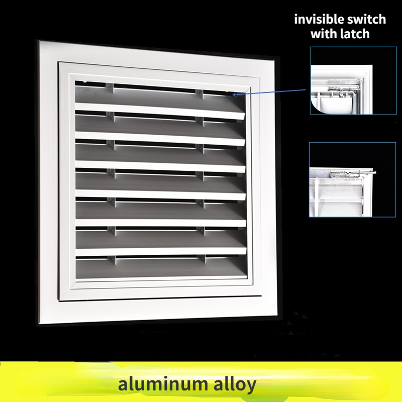アルミ合金製エアコン排気シャッターベント、中央エアグリル換気 - Ventilation Grille Aluminum のレビューと価格