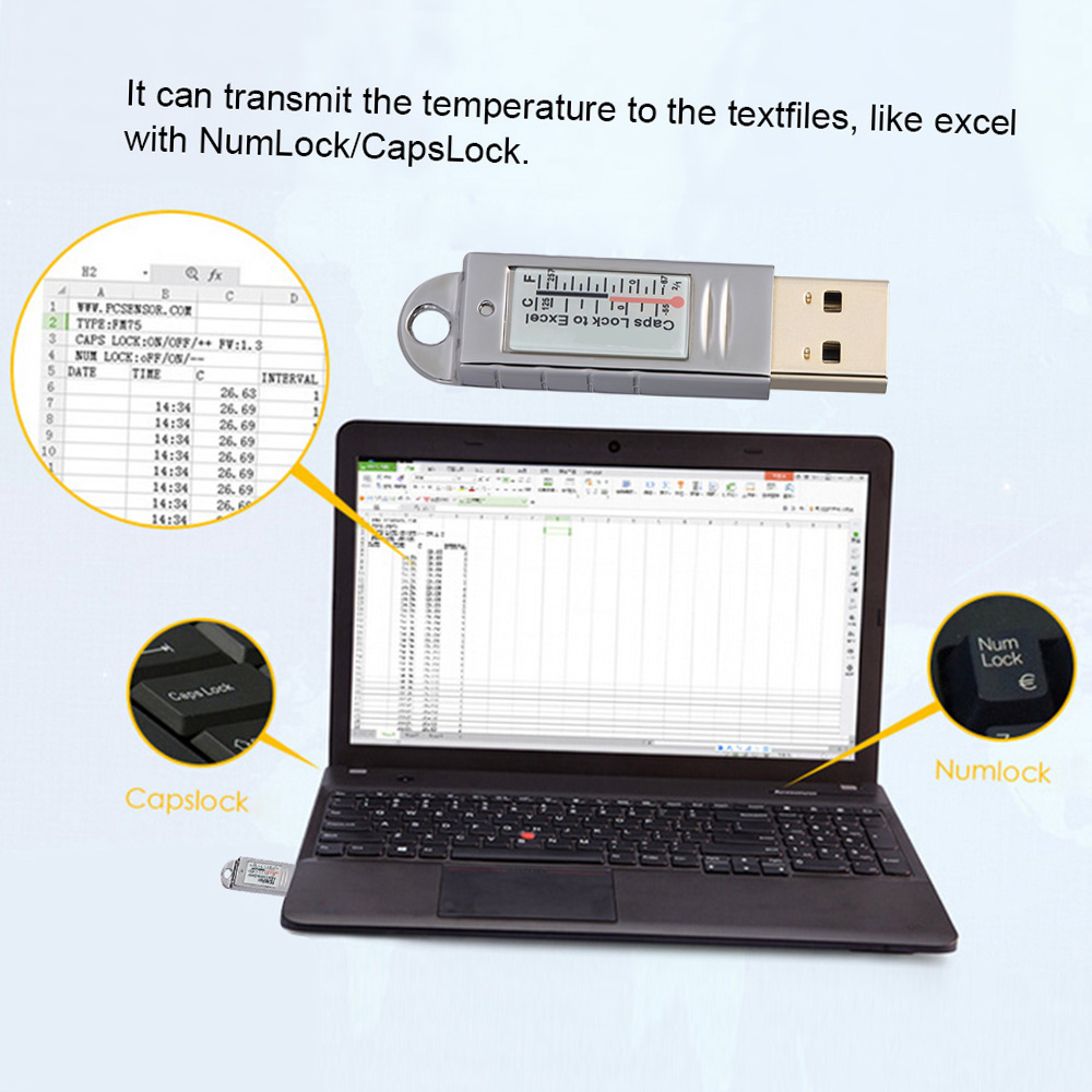 PCsensor USB 温度計 湿度計 PCsensor  - Usb Sound Card のレビューと価格
