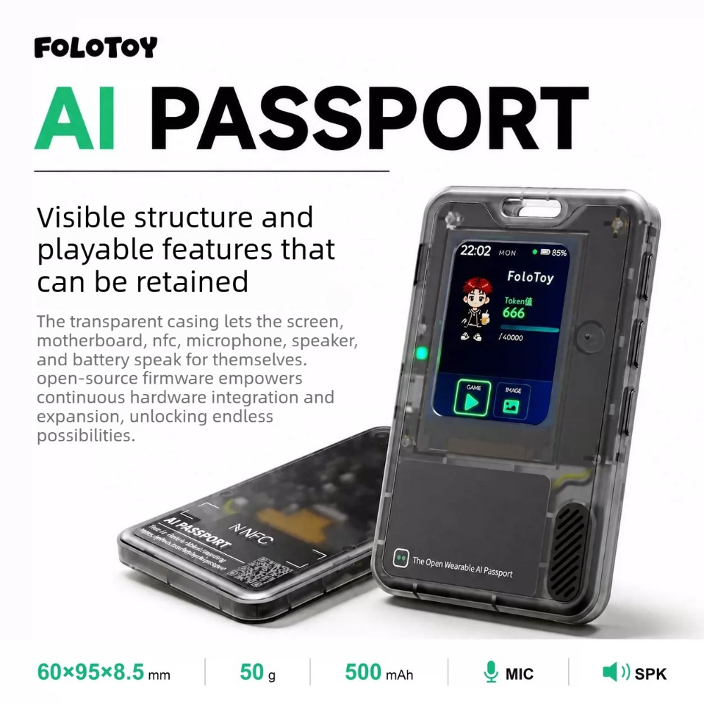 FoloToy AI PASSPORT 電子パスポートDIY - Speaker Kit のレビューと価格