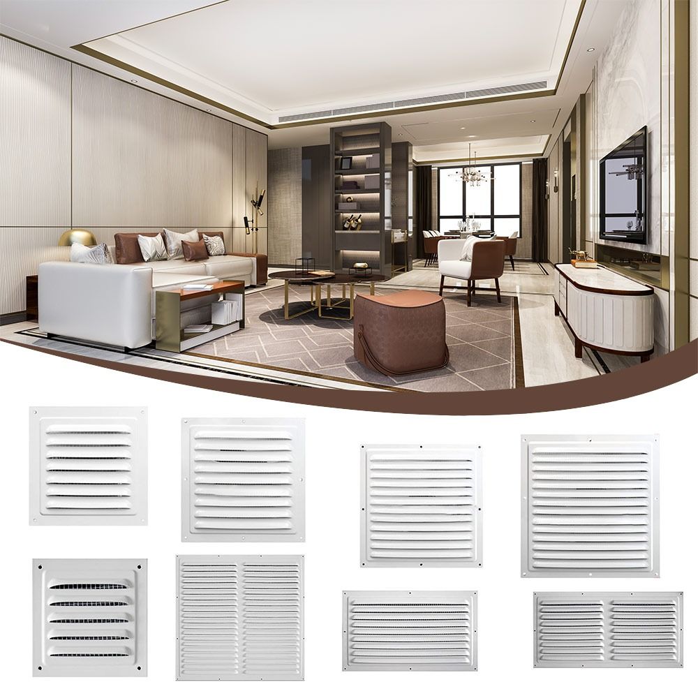 アルミ合金製エアベントグリル、暖房冷却ベントプレート、エアシ - Ventilation Grille Aluminum のレビューと価格